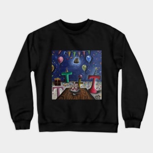 Tea Party Crewneck Sweatshirt